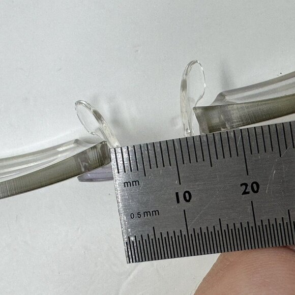 Eyephorics Eyeglasses  Purple Swiss Rimless Frame Only  Read - Picture 9 of 13